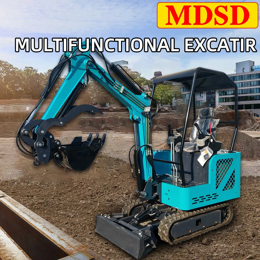 1.5 ton 1.8 ton mini escavadeira epa euro5 equipamento de escavação para locais de trabalho urbanos e precisos 2 t miniescavadeira frete grátis