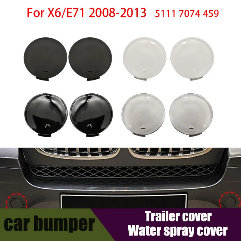 

Front Bumper Towing Hook Cover 51117074459 For BMW X6 Front Bumper Trailer Cover E71 2008-2014