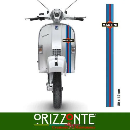 

Наклейка Martini Vespa, самокат, автомобиль, мотоцикл, полоса, щит, гоночная наклейка A9