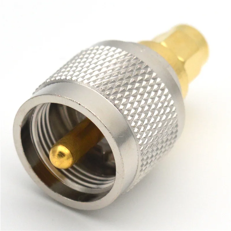 1 Stück UHF-Stecker auf SMA-Stecker RF-Koaxialadapter PL259 SO239 auf SMA-Kupferanschluss – Detail 3