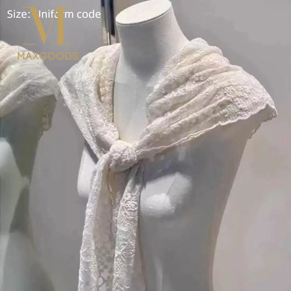 

Trendy Lace Trim Fart Curtain Slim Fit Pretty Mini Skirt Clothing Accessories Jeans Decoration Hip Curtain Summer