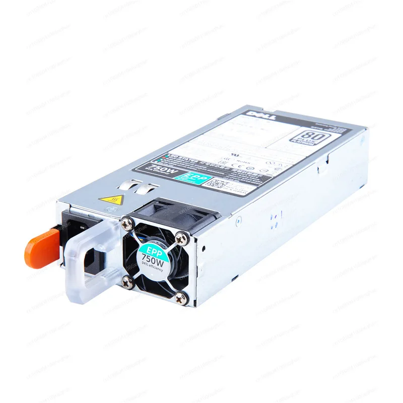 مصدر طاقة الخادم 495 وات، 750 وات، 1100 وات لـ DELL R720 R630 R730xD T630 R740 750 وات مصدر طاقة تيار متردد/تيار مستمر CWKMX D75 0E-S