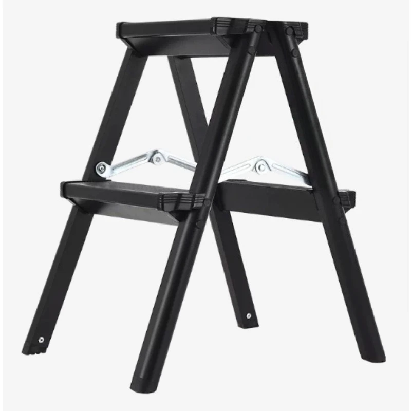Double-Sided Aluminum Step Ladder, Thickened Folding A-Frame for Home and Outdoor
