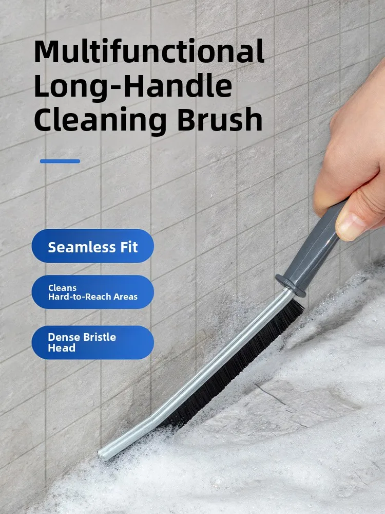 

Multi-Functional Hard Bristle Cleaning Bru for Batoom Kitchen Tile Dead Corner Bru Window ove Bru Household Tools