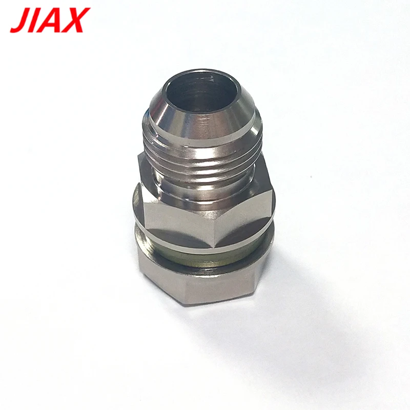 

No-Weld 10AN to M18x1.5 Adapter Plug for Turbo Oil Pan, Enabling Backflow Drainage Directly from the Sump Bottom.