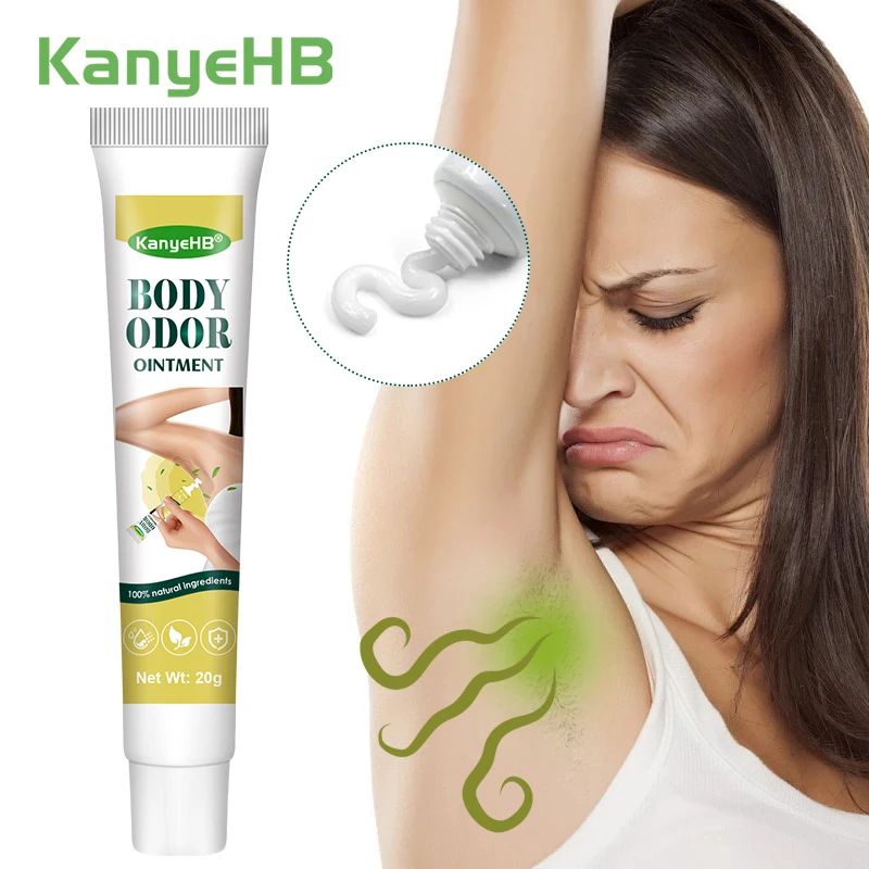 

1/2/3/5/6/7Pcs Underarm Odor Control Cream Reduce Sweat & Refresh Skin Gentle Herbal Daily Use Deodorant Armpit Care Ointment