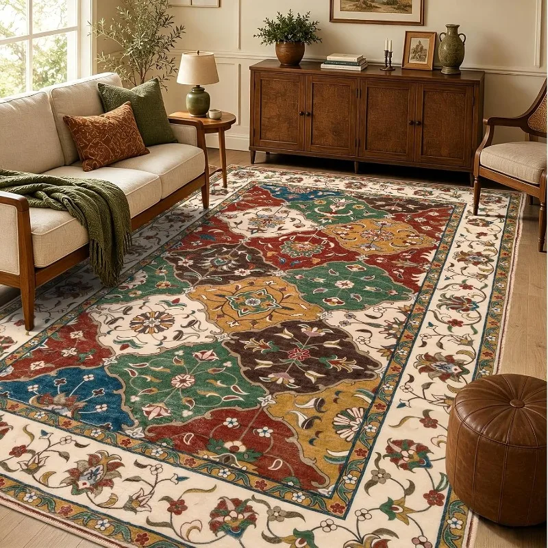 alfombra-floral-persa-vintage-con-empalme-de-colores-para-sala-de-estar-alfombra-de-estilo-Etnico-retro-de-alta-gama-alfombra-antideslizante-y-lavable-para-el-hogar