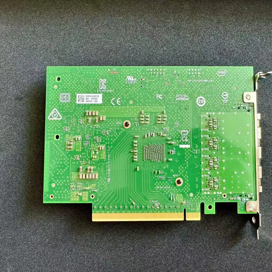 E810-XXVDA4 E810XXVDA4G2P5 25Gb four-port server 10 Gigabit fiber optic network interface card