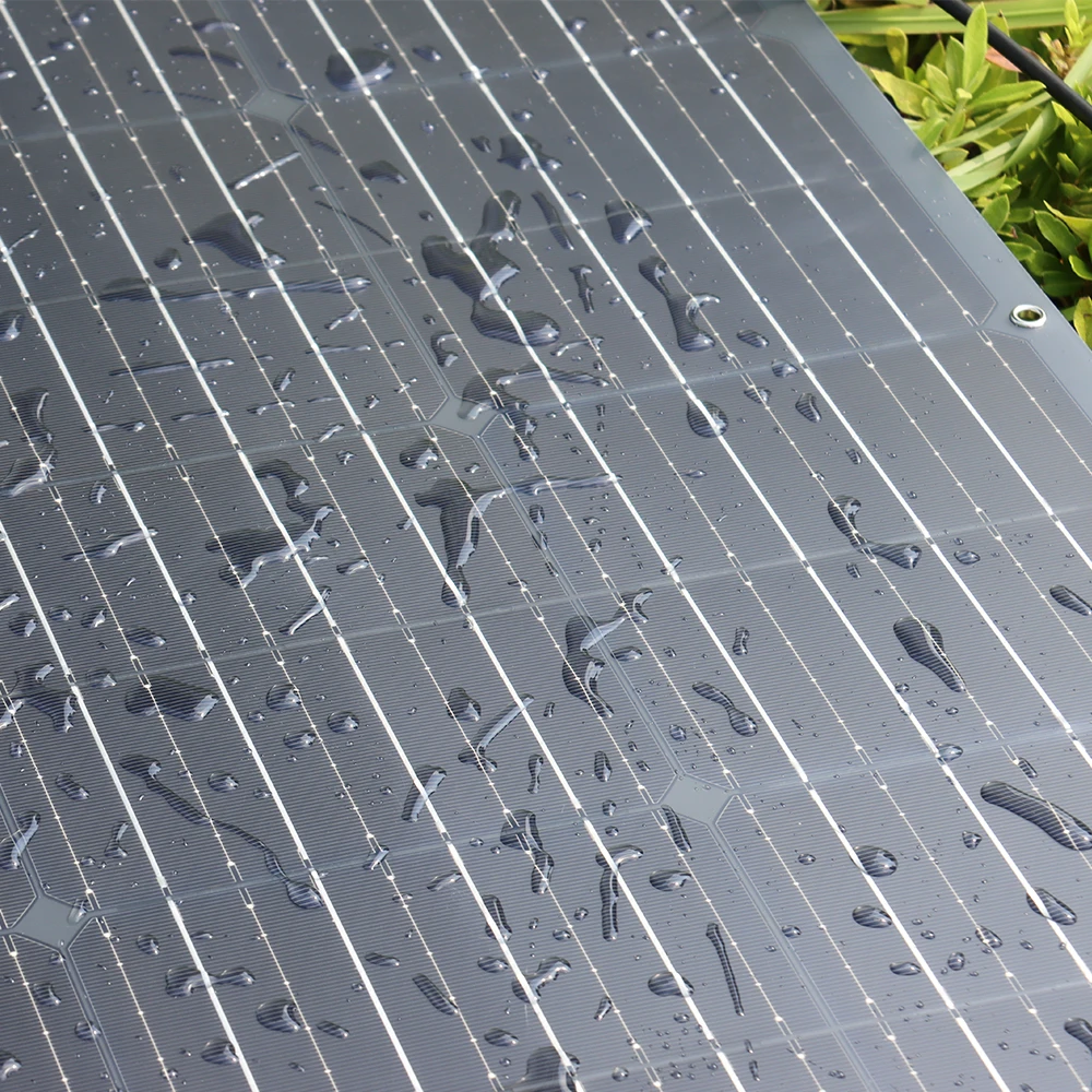 Solar Panels 100W 200W 300W 400W Solar Panel Kit or 18V Flexible Mono Photovoltaic Solar Plate Power 12V 24V Camping Car