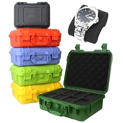 8-Grid High-End Watch Case Collection Watch Antique Protection Safety Box Colorful Sponge Thickened Moisture-Proof Box