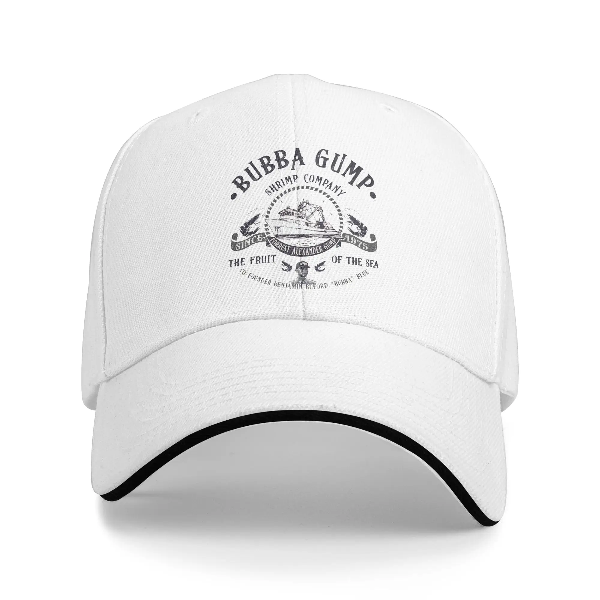 Bubba Gump Shrimp Co Forrest Gump Movie Sandwich Caps,Sport,Baseball Caps  Hats Adjustable Snapback Caps  Hat Summer Caps