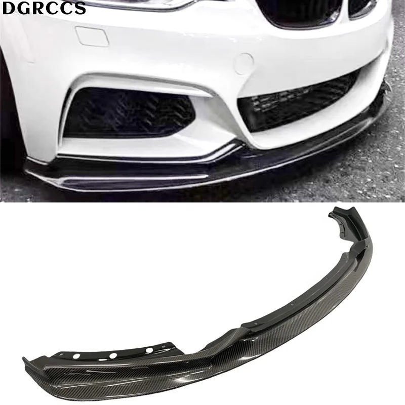 

For 2 Series F22 F23 2014-2021 3D Style Change Carbon Fiber Front Lip Front Bumper Front Shovel Accessory Kit