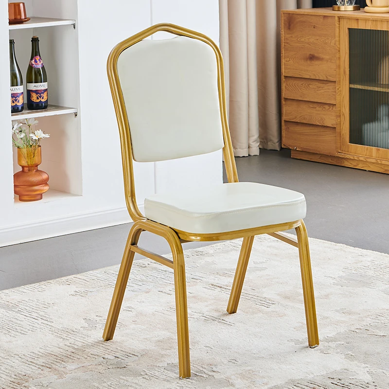 Bulk Throne Hotel Chairs Banqueting Single Wedding Church Dining Event Hotel Chairs Cheap Silla Dorada Living Room Furniture image 5