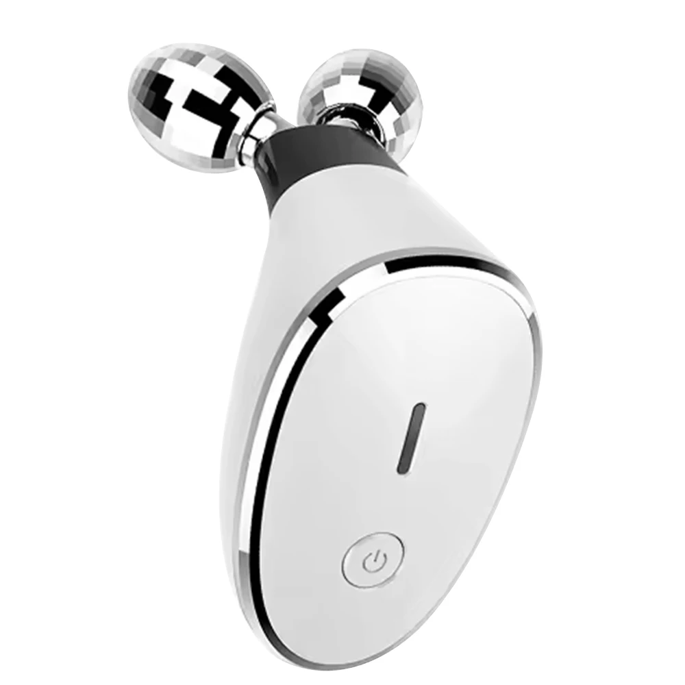 Biblioteca intelligente Dispositivo di bellezza Anti-età Microcorrente Rullo di sollevamento del viso Massaggiatore facciale Rafforzamento Microcorrente Toni facciale