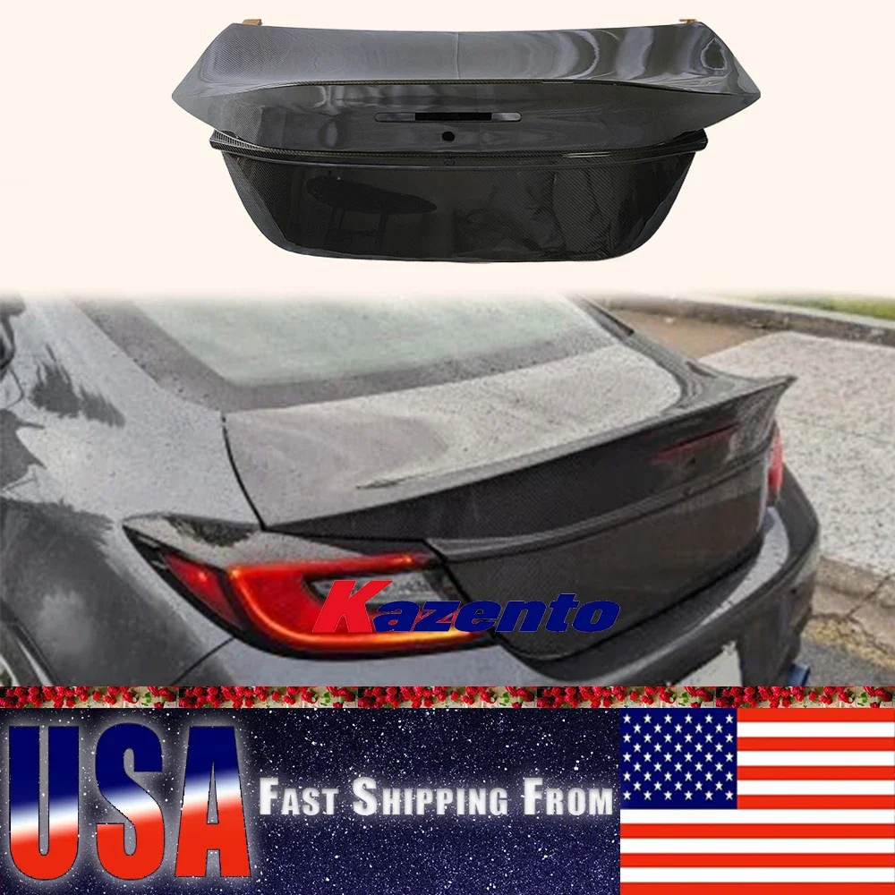 

Для Toyota GR86 2022 + Subaru BRZ ZD8 ZN8 OE стиль углеродная Задняя Крышка багажника