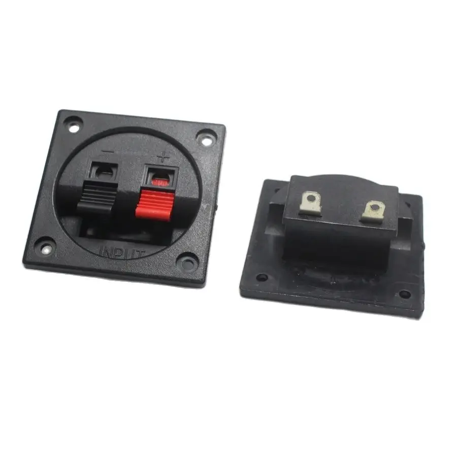 WP2 2 Pin Squarer Stereo Speaker Terminal: Ses Sistemleri İçin Uzun Ömürlü ve Güvenilir Bağlantı Çözümü