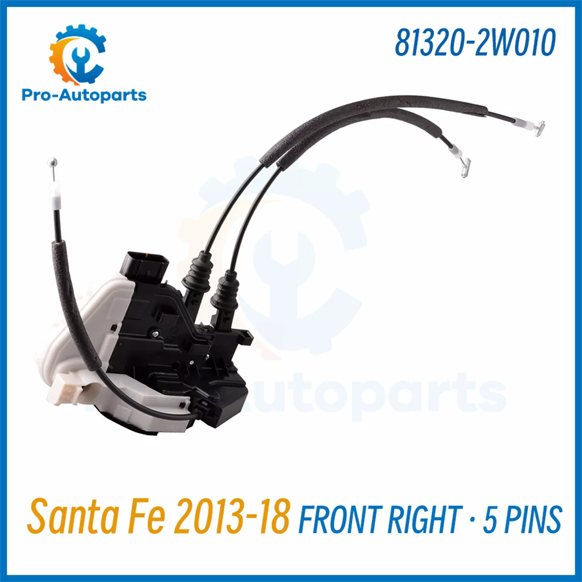 

81410-2W000 81420-2W000 81310-2W010 81320-2W010 Front Rear Left Right Door Lock Actuator Assembly For 2013-2018 Hyundai Santa Fe