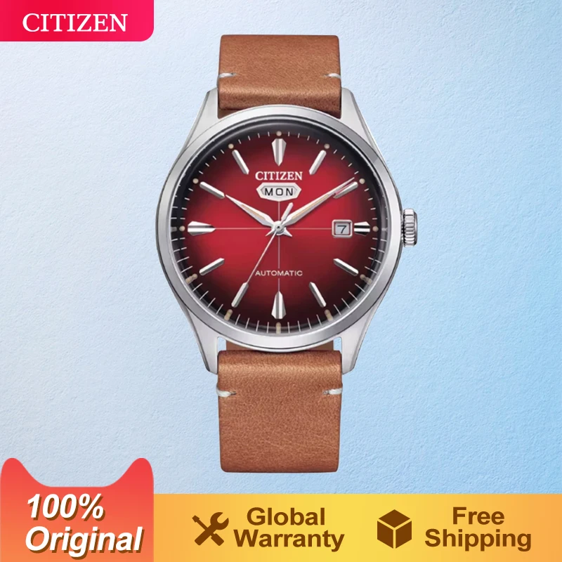 

CITIZEN автоматические механические часы для мужчин, японские модные деловые спортивные водонепроницаемые часы