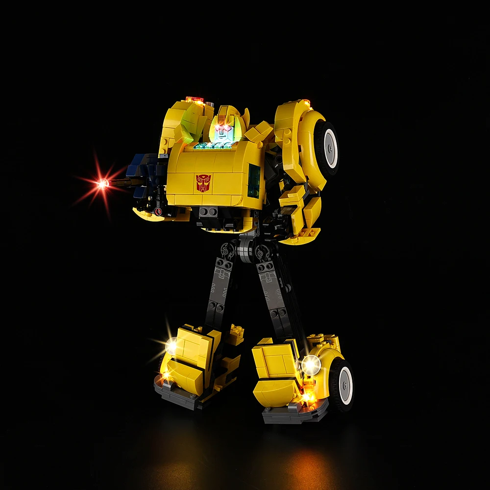 Not Included Building Blocks LED Light Kit for Bumblebee 10338