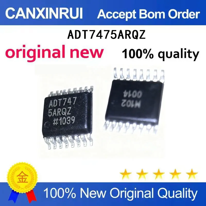 (5-100 Pieces) ADT7475ARQZ-REEL silk screen ADT7475ARQZ SSOP16 IC chip is brand new
