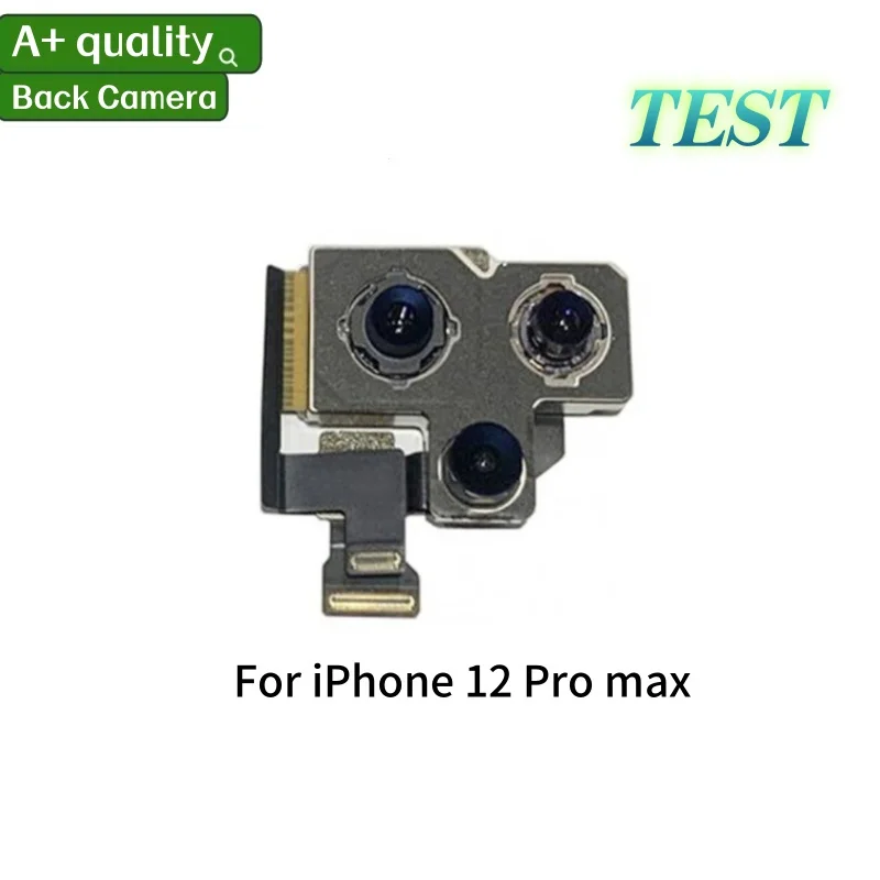 Fully Tested Rear Camera With Flex Cable for iPhone 11 12 13 14 15 16 17 Pro Max 12/13 Mini Back Camera Replacement Part image 3