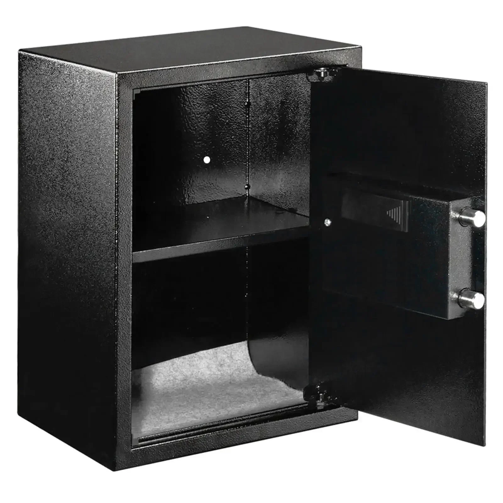 Black Steel  Safe Box with Electronic Password Lock for Home Use - E50EA