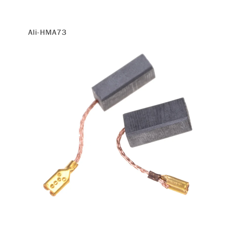 Ali-HMA73-10 шт. угольная щетка 15x8x5 мм, двигатель электроинструмента, замена угольной щетки для электроинструментов