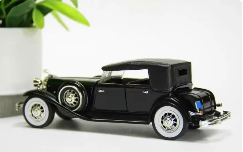 1/32 جديد نادر عتيق 1932 نموذج سيارة كلاسيكية أمريكية عرض الأثاث مجموعة ألعاب للأطفال