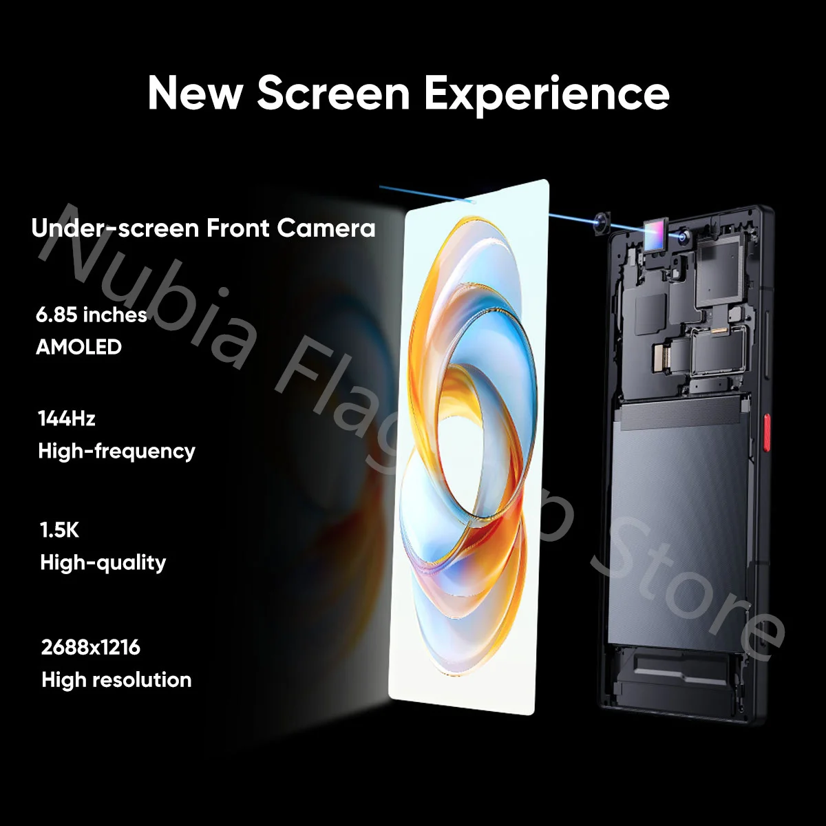 2024 nowy wyświetlacz Nubia Z70 Ultra Snapdragon 8 Elite 5G 6.85 144Hz OLED 80W szybkie ładowanie 64MP kamera NFC wersja globalna smartfon Google