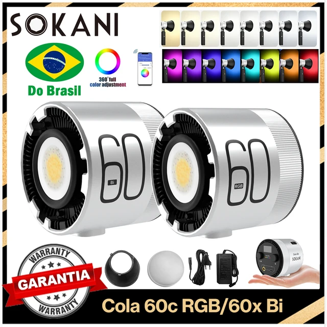 Sokani Cola 60c RGB Luz de vídeo