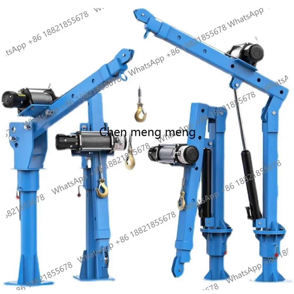 AB Hot sales  Car crane 12v24v household small lifting hoist 1 ton car crane 220v