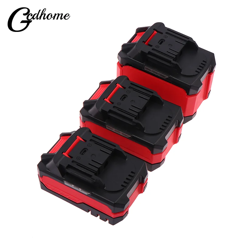 

5/10/15*21700 21V 100A Power Tool Accessories Li-ion Battery Case For Mak BMS Box Charging PCBA Holder LED Power Display 4Mos