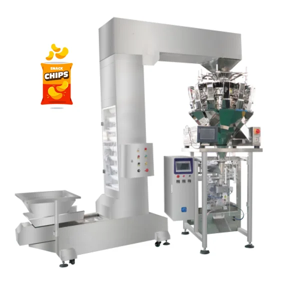 Ice Candy Sealing Grain Packaging Automatic Chips Packing Honey Filling Corn Pouch Food Package Machine