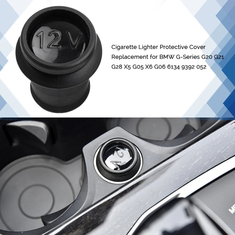 bmw g20 cigarette lighter not working Cigarette Lighter Dust Plug Waterproof Plug Cigarette Lighter Protective  Cover Replacement for BMW G-Series G20 G21 G28 X5 G05