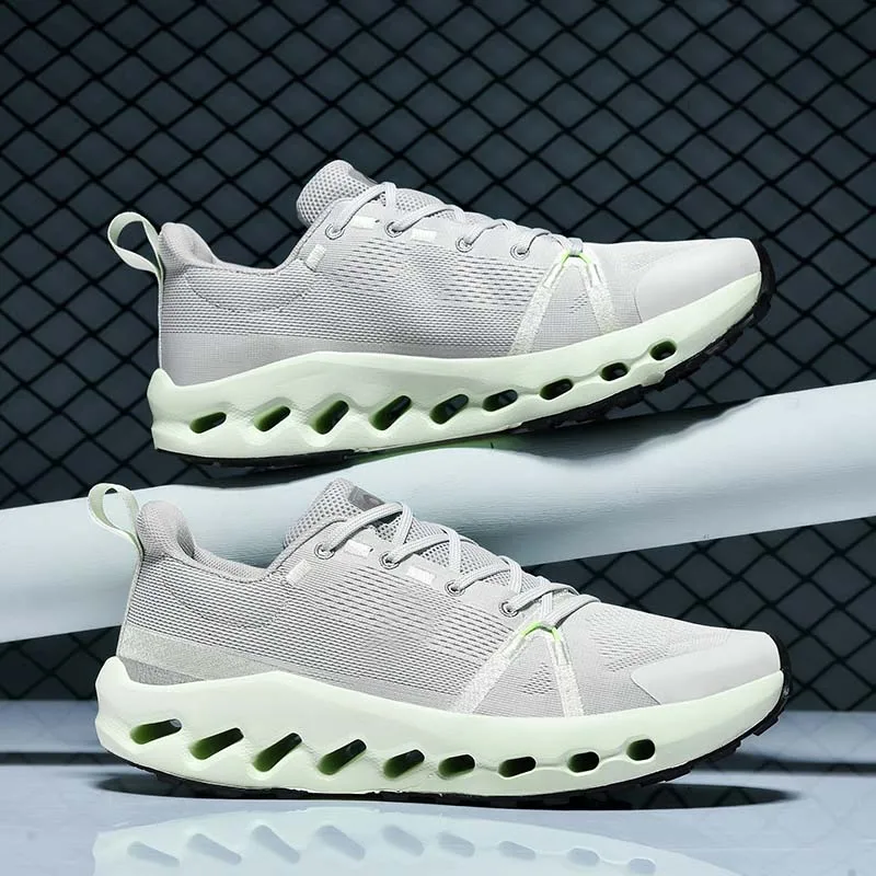 

High Quality Fashion Brand Sneakers for Men Breathable Mesh Man Trainers Comfy Cushion Running Shoes Men Platform Sports Shoes