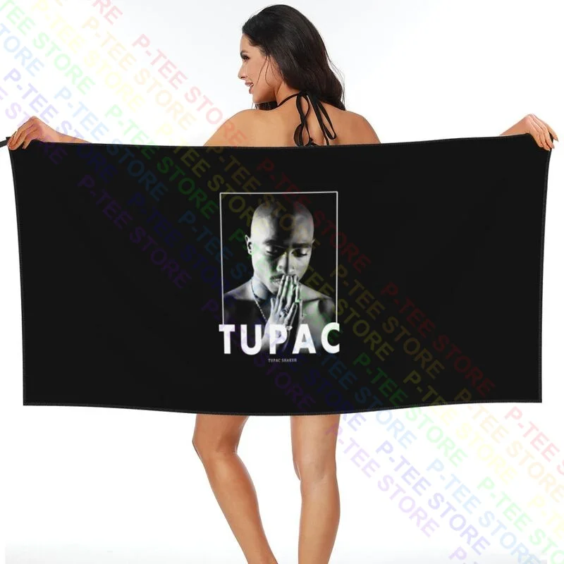 Tupac Shakur 71 1971-1996 2Pac Prayer Rap Quick dry Towel Custom Portable Good Quality