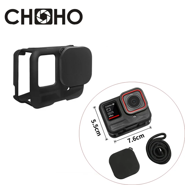 Do aparatu insta 360 Ace Pro Akcesoria Gumowe etui Silikonowy żel krzemionkowy Osłona obiektywu Osłona obiektywu Miękka osłona aparatu Insta360 ace-pro
