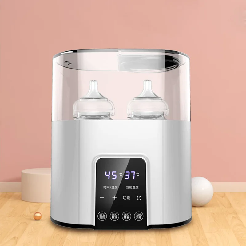 2 en 1 bébé chauffe-biberon stérilisateur automatique Intelligent Thermostat chauffe-biberon de lait stérilisateurs chauffe-biberon désinfection