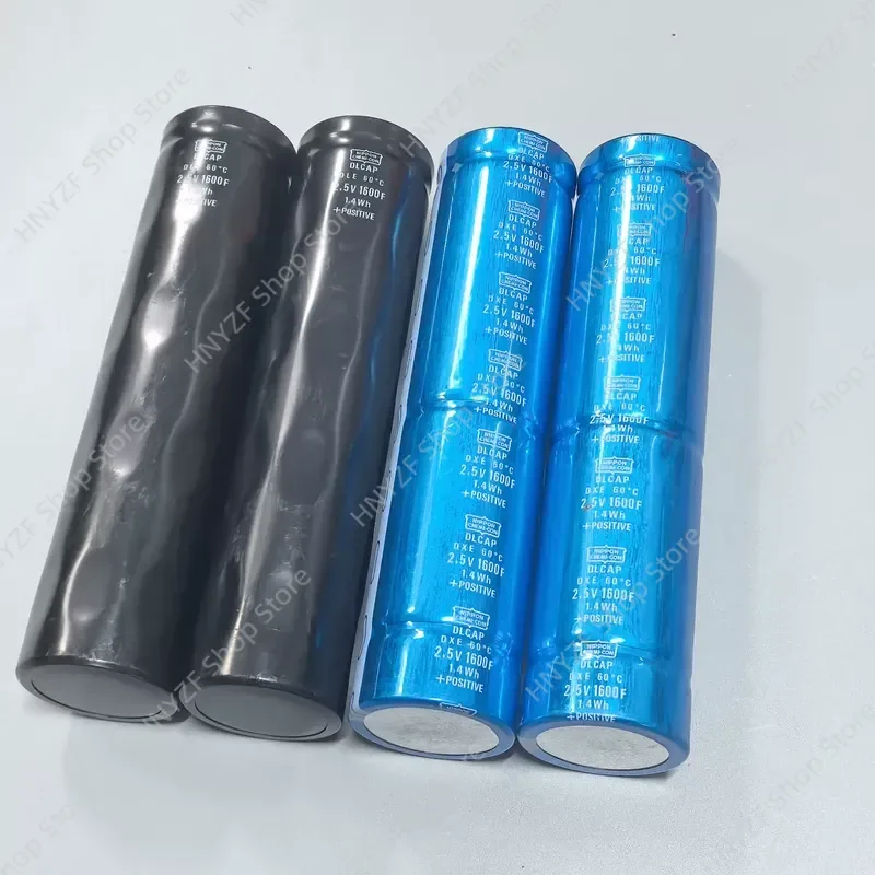Used Low Internal Resistance Black Diamond Imported 2.5V 1600F Super Farad Capacitor