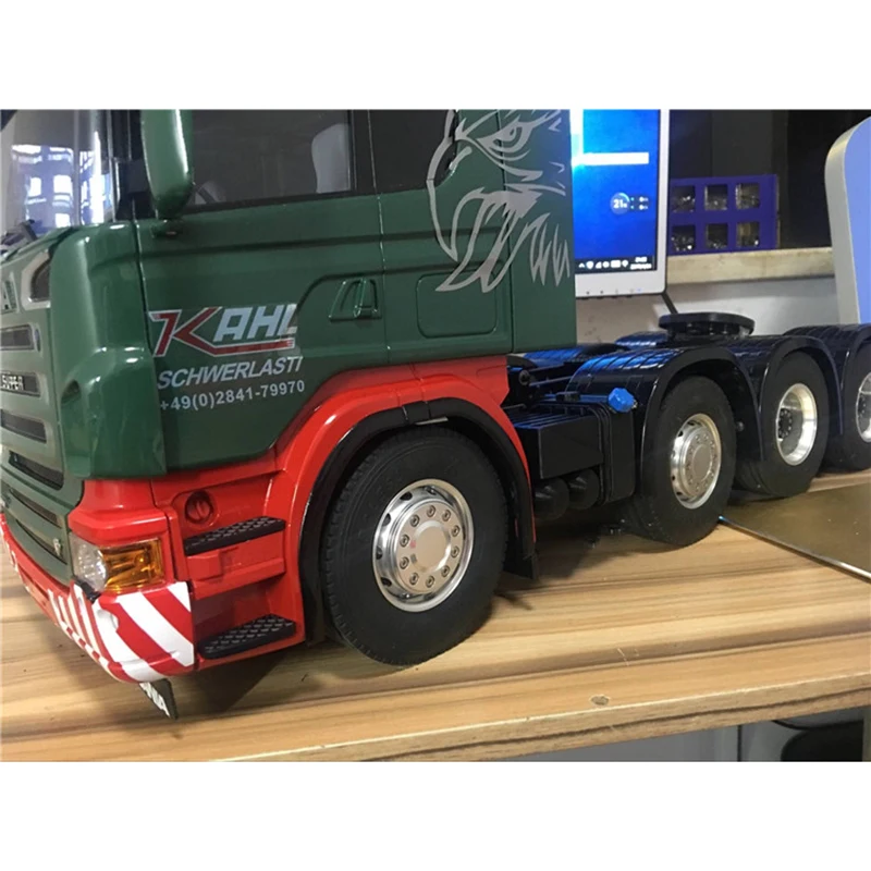 1:14th skala symulacja plastikowy zbiornik mocznika zbiornik paliwa dla Tamiya zdalnie sterowana ciężarówka SCANIA 770S R620 VOLVO Arocs MAN LESU