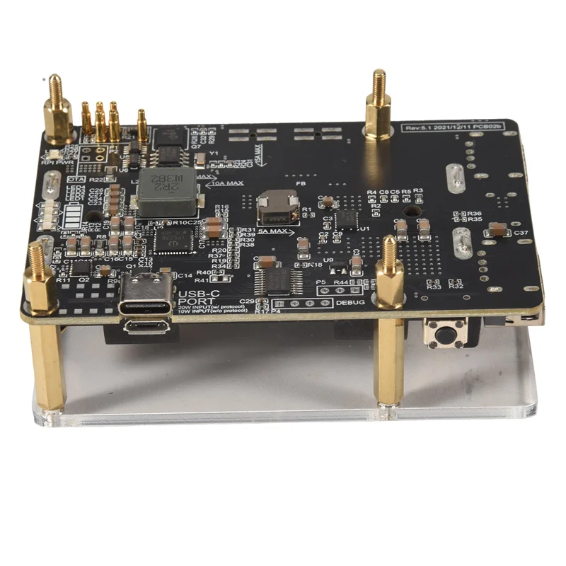 AY14 -For Raspberry Pi 4 UPS Power Supply Uninterrupted UPS HAT 18 650 Backup Battery Power Supply Management Expansion Board