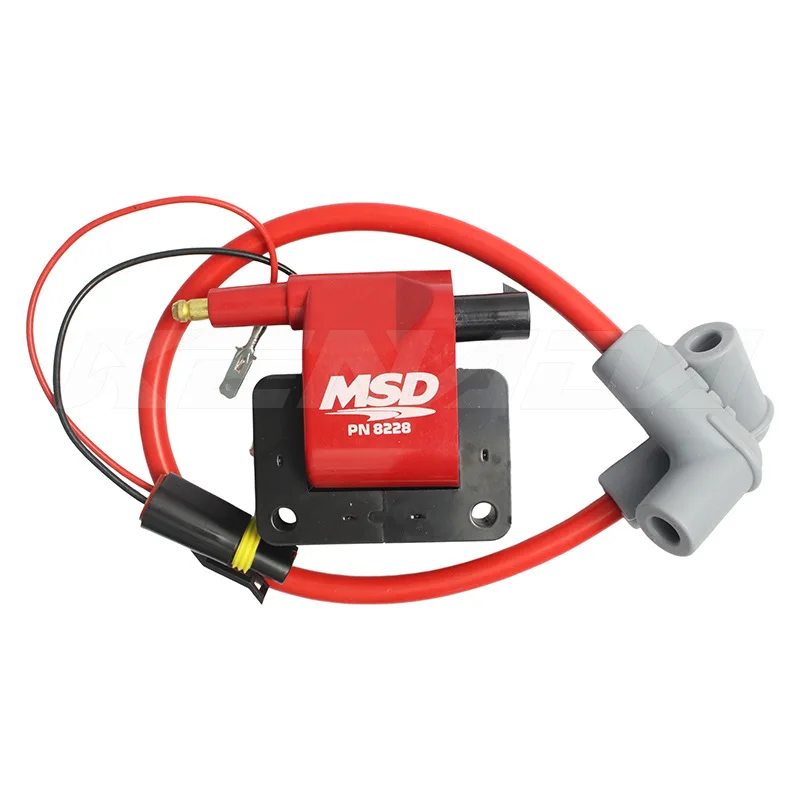 FOR Honda Yamaha refit Motorcycle booster line high voltage pack spark plug hat off-road vehicle Red ignition coil 4797293 UF97