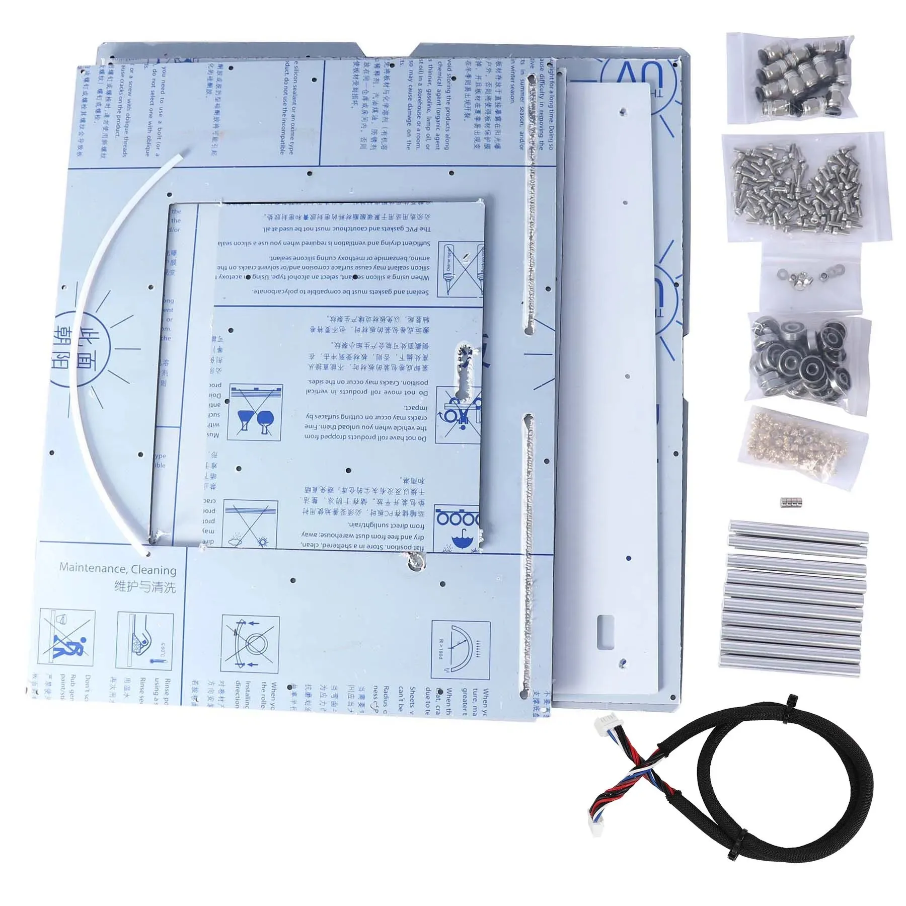 

Prusa Core One Filament Box COREBOXX MMU3 PC Enclosure Kit Designed By Voxel3D 3d Printer Parts