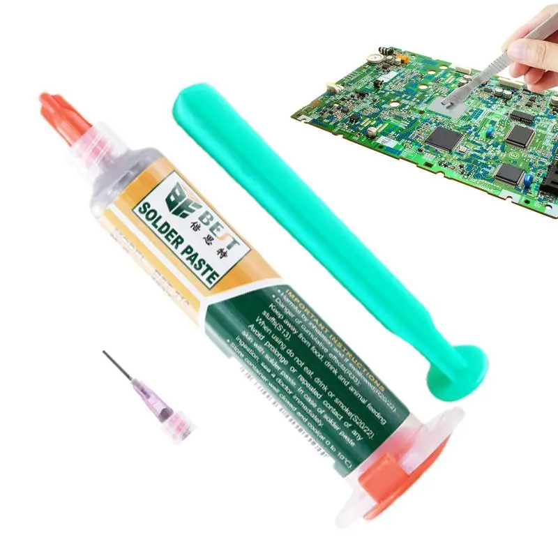 

Lead Tin Soldering Paste 183 Low-Temperature Repair Welding Flux Solder For BGA PCB SMD Solder Cream 30g Sn63/Pb37