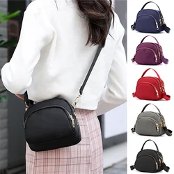 Shoulder Bag Fashion Designer Crossbody Bag Messenger Solid Color Waterproof Purse Travel Female Handbag