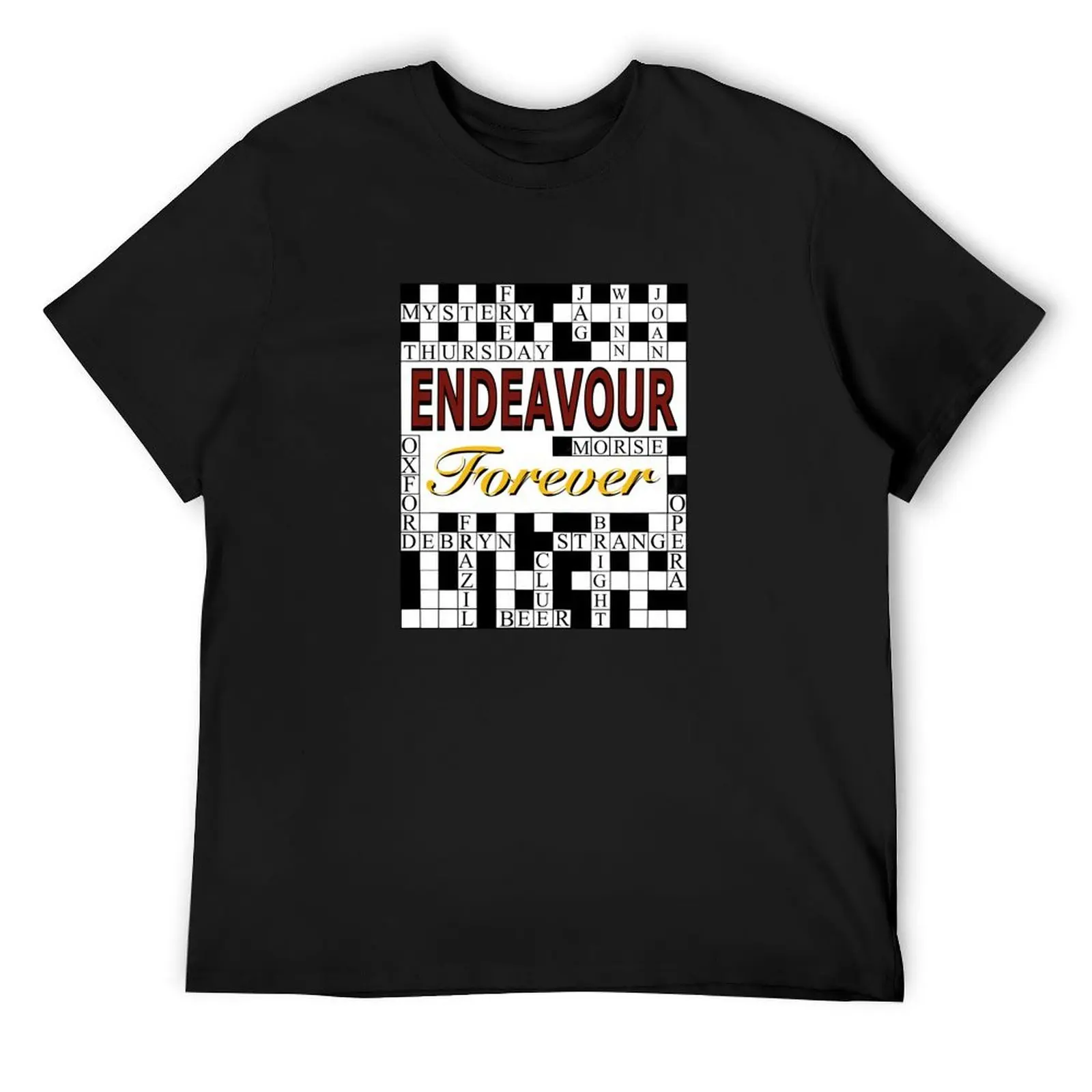 

Endeavour Forever T-Shirt summer clothes T-shirts oversize plus size clothes boys whites t shirts for men graphic