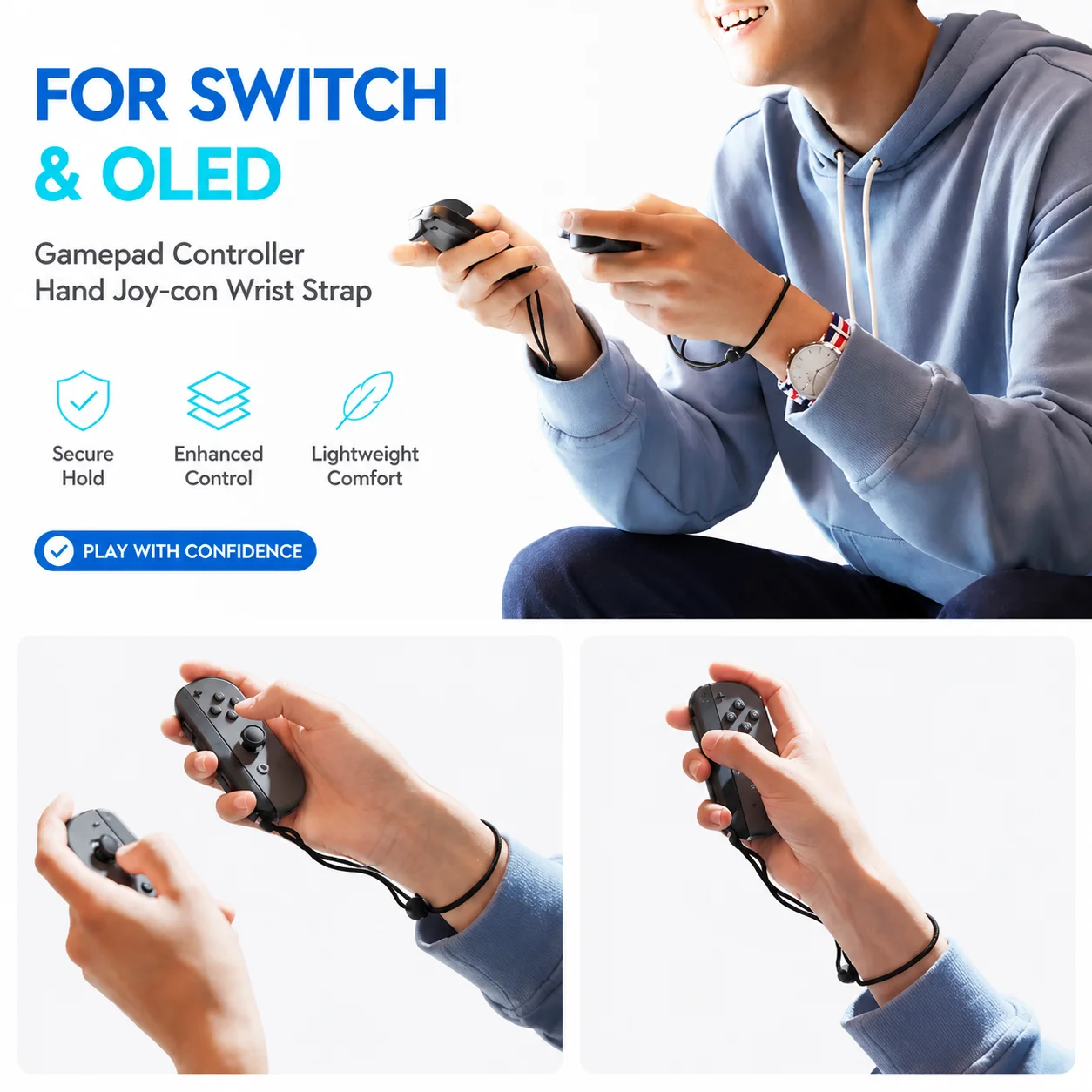 스위치 OLED 조이콘 컨트롤러 게임패드용 손목 스트랩 - Nintendo Console Switch Lite 리뷰 및 가격