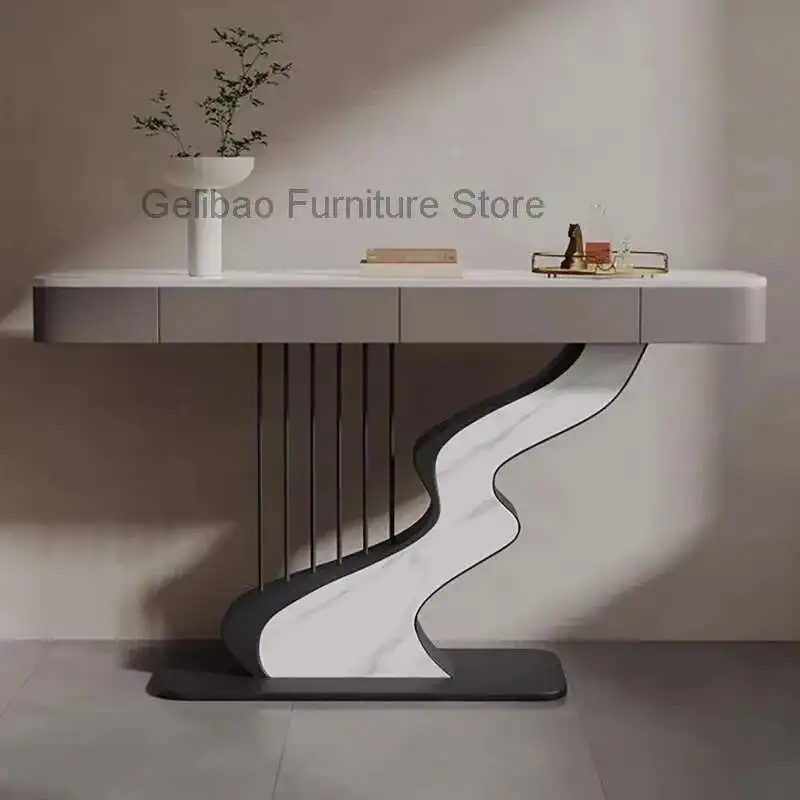 

Luxury Beauty Console Table Trendy Entryways Aesthetic Entryways Console Table Metal Design Tisch Wohnzimer Home Furniture