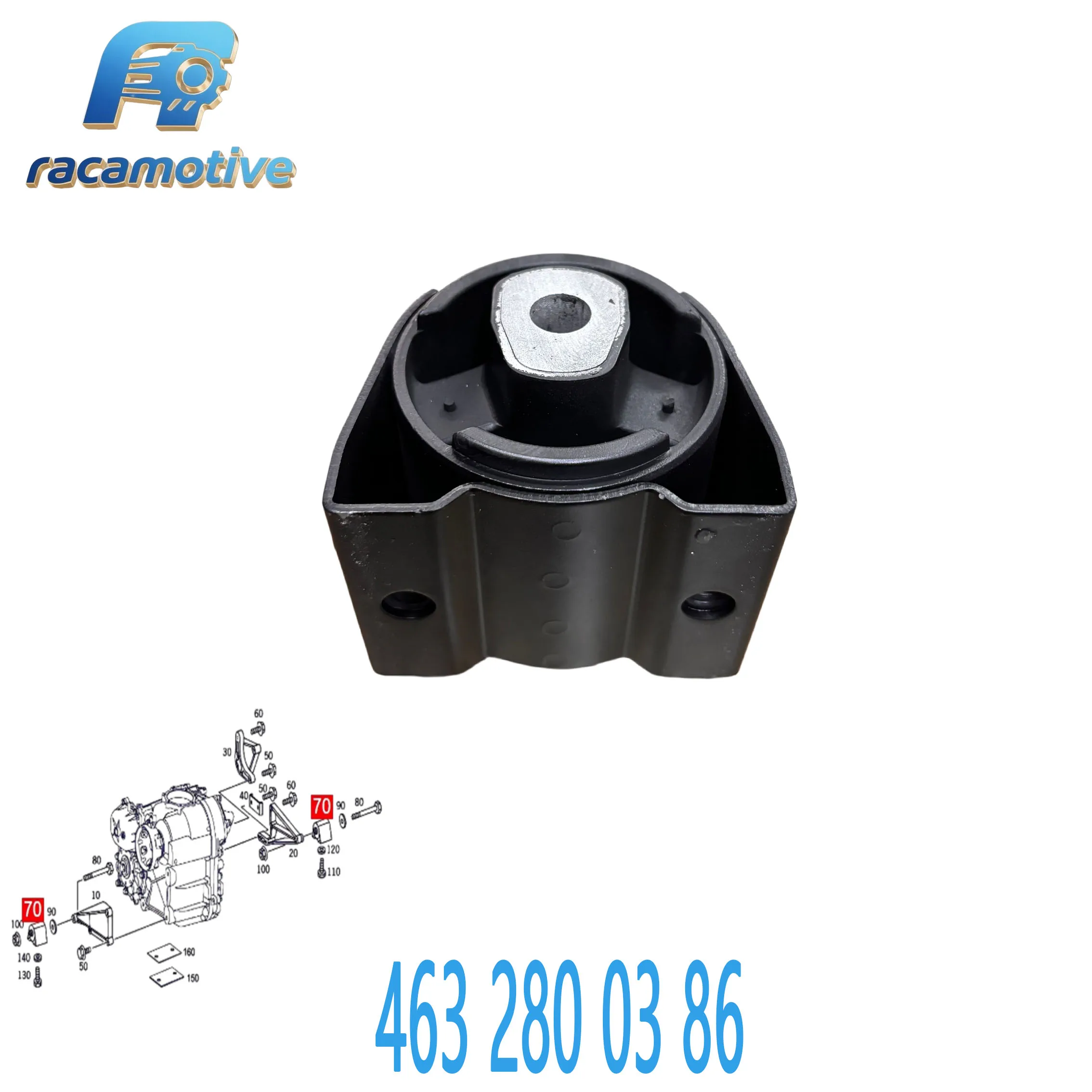 4632800186 4632800286 4632800386 Подходит для Mercedes-Benz W463 W461 G36 AMG W463 W465, резиновая опора двигателя.