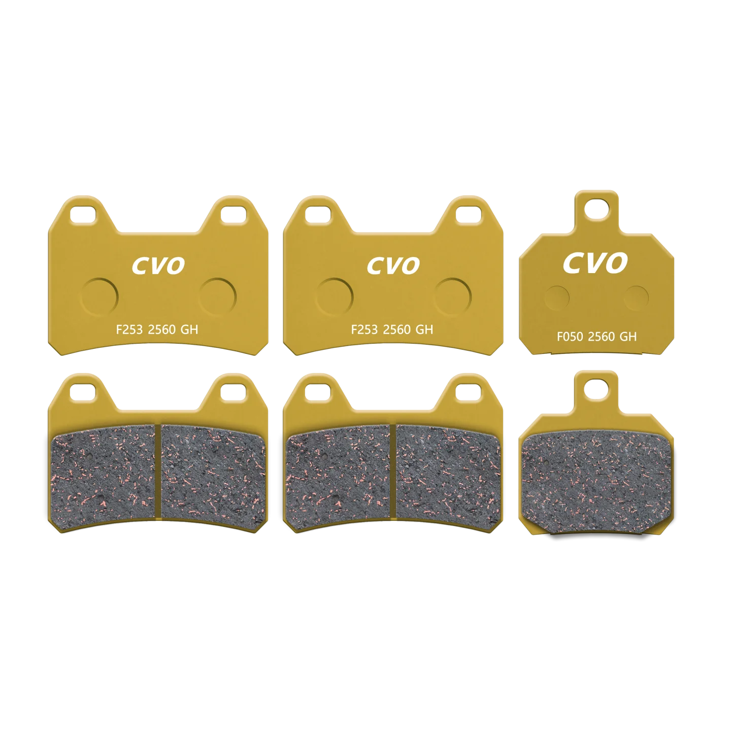 Durable Anti Wear Stable Braking Motorcycle Replacement Brake Pads for CYCLONE RC401 Disc Brake Pads